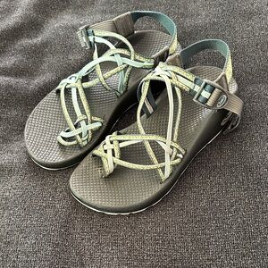 Chaco Women's Sandals - Teal and Charcoal